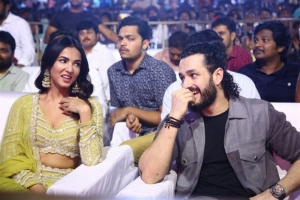 Sonal Chauhan, Akhil @ The Ghost Pre Release Event Stills