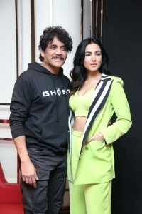 Nagarjuna, Sonal Chauhan @ The Ghost Trailer Launch Stills