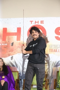 Nagarjuna @ The Ghost Trailer Launch Stills