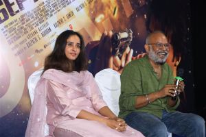 Archana Kalpathi, Venkat Prabhu @ GOAT Movie Trailer Launch Stills