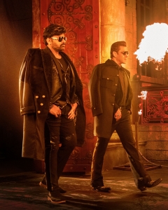 Chiranjeevi, Salman Khan in GodFather Movie HD Images