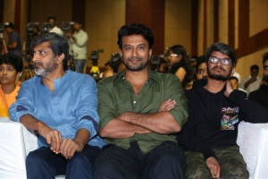 Mohan Raja, Satyadev Kancharana, Ananta Sriram @ GodFather Movie Team Press Meet Stills