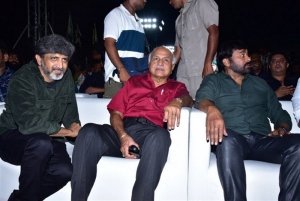 Mohan Raja, RB Choudary, Chiranjeevi @ GodFather Pre Release Event Stills