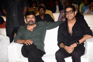 Chiranjeevi, Murali Sharma @ GodFather Blockbuster Success Meet Stills