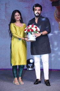Shravya Varma, Ram Charan @ Good Luck Sakhi Movie Pre Release Event Stills