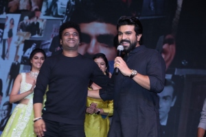 Devi Sri Prasad, Ram Charan @ Good Luck Sakhi Movie Pre Release Event Stills