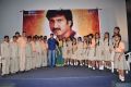 Gopichand and Tapsee at sahasam show to school students