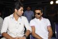 Allu Sirish, Ram Charan at Gouravam Movie Trailer Launch Photos