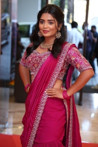Sridevi Shoban Babu Actress Gouri G Kishan Saree Pics