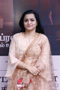 Script Writer Jeevitha Suresh @ The Great Indian Kitchen Press Meet Stills