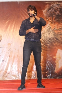 Actor Kartikeya @ Guna 369 Promotional Tour at RVR & JC College of Engg Guntur Photos