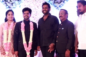 Producer D G Gunanidhi Wedding Reception Stills