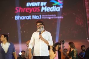 Director Trivikram Srinivas @ Guntur Kaaram Pre-Release Event Stills