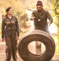 Ritika Singh, Venkatesh in Guru Movie Stills