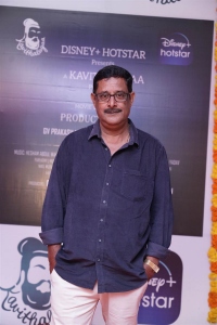 Actor Soundar @ GV Prakash Anaswara Movie Launch Stills