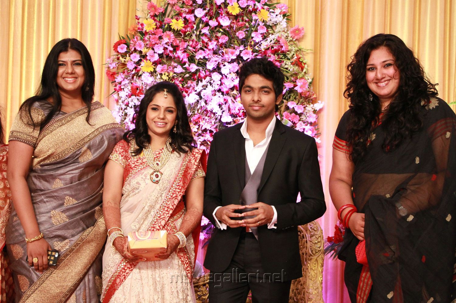 GV Prakash Kumar & Saindhavi Wedding Reception Photos | Moviegalleri.net