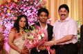 Dayanidhi Maran at GV Prakash Kumar & Saindhavi Wedding Reception Photos