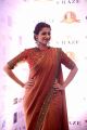 Actress Hamsa Nandini Saree Photos @ Dadasaheb Phalke Awards South 2019 Red Carpet