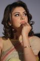 Actress Hansika New Saree Photos @ Aambala Audio Launch