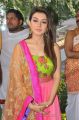Beautiful Hansika Motwani in Pink Churidar at Durga Opening