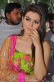 Beautiful Hansika Motwani in Pink Churidar at Durga Opening