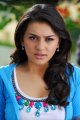 Hansika Motwani in Blue Dress