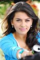 Hansika Motwani in Blue Dress