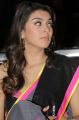 Actress Hansika Saree with Sleeveless Blouse Photos