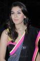 Actress Hansika Saree with Sleeveless Blouse Photos