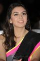 Actress Hansika Saree Photos in Sleeveless Blouse