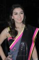 Actress Hansika Motwani in Saree with Sleeveless Blouse Photos