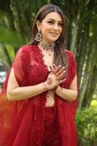 Actress Hansika Latest Pictures @ My Name Is Shruthi Trailer Launch