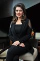 Actress Hansika Motwani Recent Pictures in Womens Black Blazer