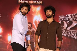 Teja Sajja, Prasanth Varma @ HanuMan 50 Days Celebrations Stills