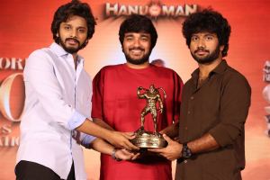 Teja Sajja, Prasanth Varma @ HanuMan 50 Days Celebrations Stills