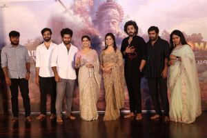 Hanuman Movie Trailer launch Stills