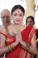 Galata Movie Actress Haripriya in Red Transparent Half Saree