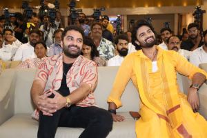 Vishwak Sen, Sudheer Babu @ Harom Hara Movie Pre-Release Event Stills