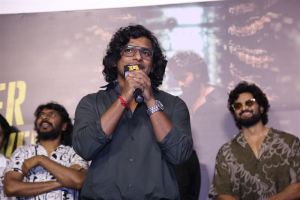 Director Gnanasagar Dwaraka @ Harom Hara Movie Trailer Launch Stills