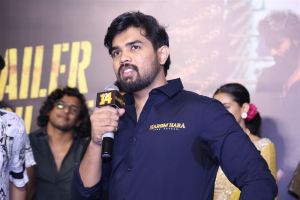 Producer Sumanth G Naidu @ Harom Hara Movie Trailer Launch Stills