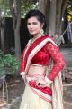 Actress Hashika Hot in Red Saree Pics