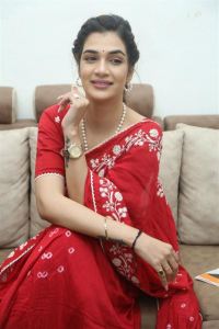 Actress Hasini Sudhir Photos @ Purushothamudu Movie Interview