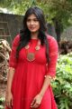 Tamil Actress Heebah Patel Red Kurti Dress Photos