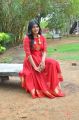 Vinnaithaandi Vantha Angel Actress Hebah Patel in Red Kurti Dress Photos