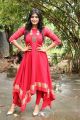 Actress Hebah Patel in Red Kurti Dress Photos