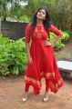 Actress Hebah Patel in Red Kurti Dress Photos