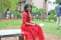 Actress Heebah Patel in Red Churidar Photos