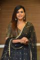 24 Kisses Actress Hebah Patel Pics in Black Embellished Lehenga Dress