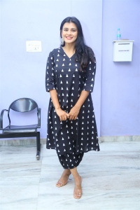 Actress Hebah Patel Stills @ Vyavastha Web Series Thanks Meet