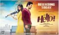 Kalyani Priyadarshan Akhil Hello Movie Releasing Today Posters